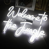Welcome to the Jungle Neon Sign